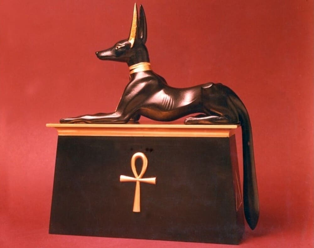 Anubis, le dieu des funérailles